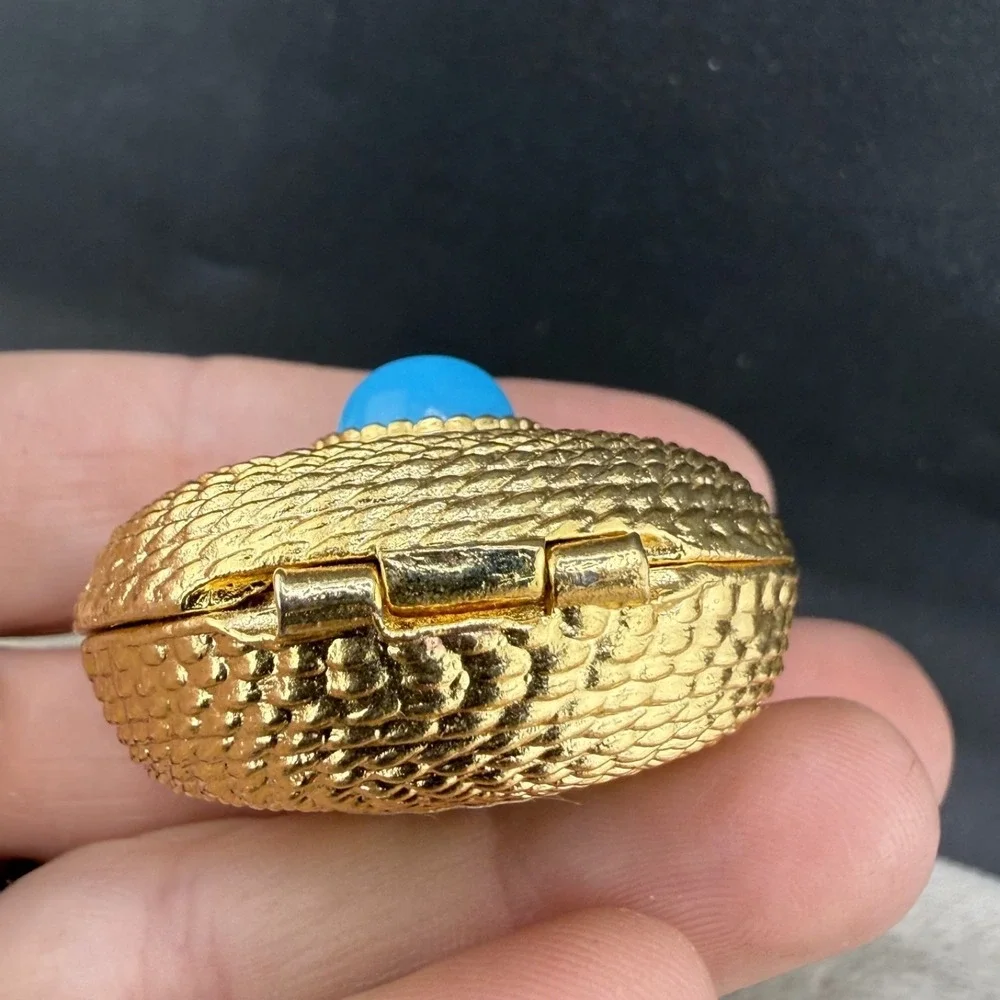 Vintage Estée Lauder Youth Dew Gold Tone‎